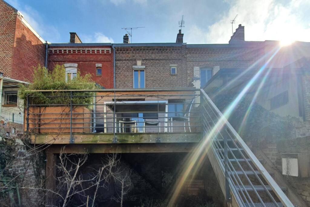 Maison Famille-Confort-Terrasse Jardin-Vue Cathedrale Amiens Exterior photo